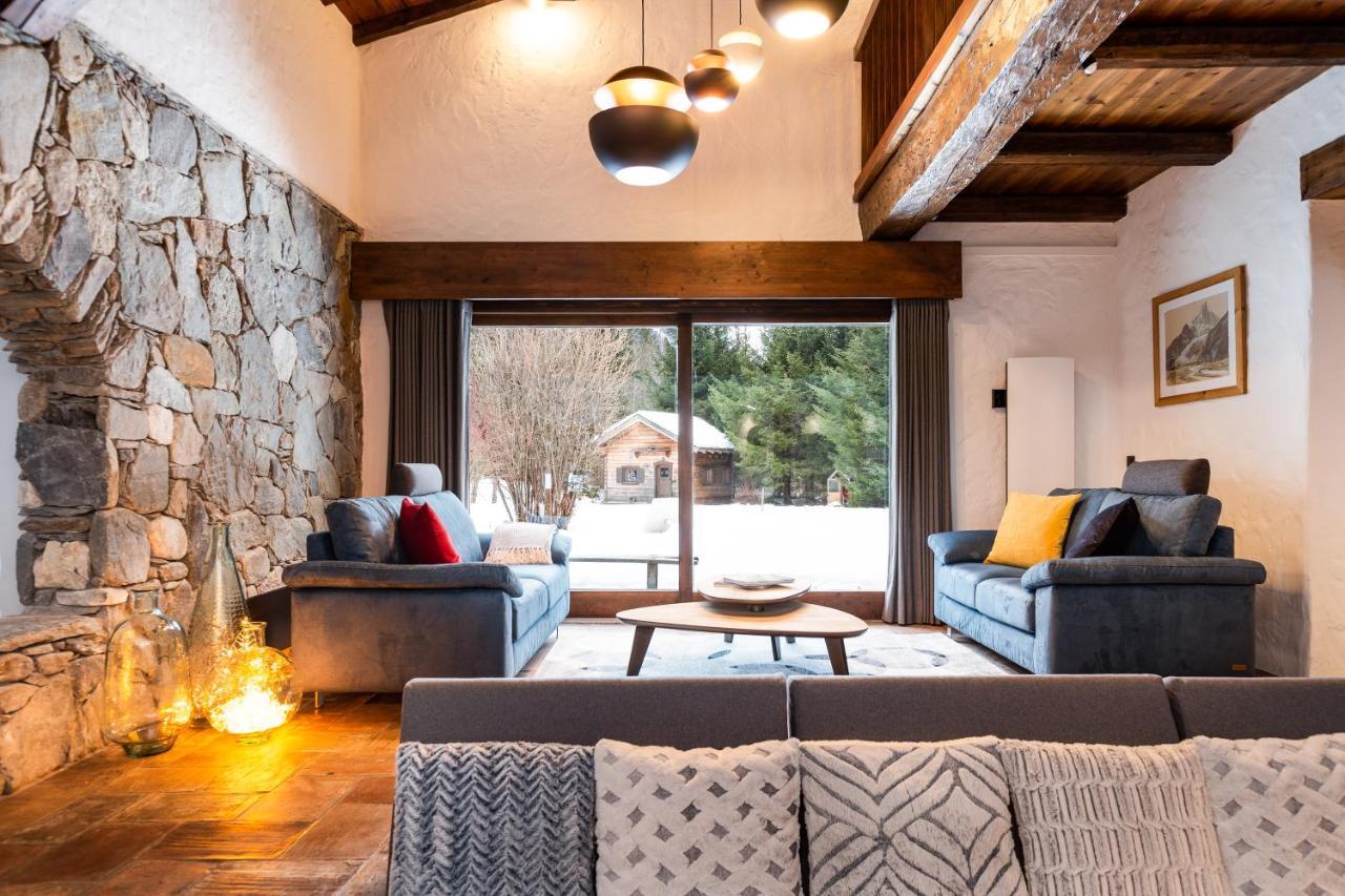 Chalet Les Praz - 280Sqm - Sauna Cinema Fitness - 5 Bedrooms In Heart Of Les Praz - By Cozee Rentals Chamonix Exterior photo